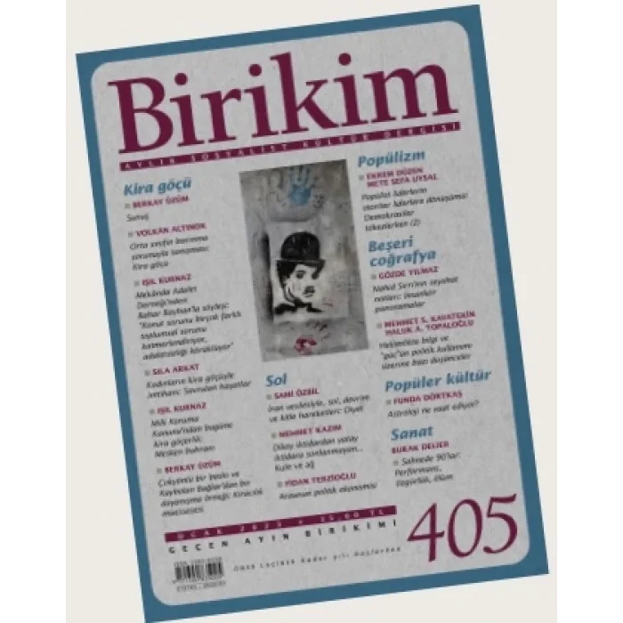 Birikim Sayı 405 - Ocak 2023