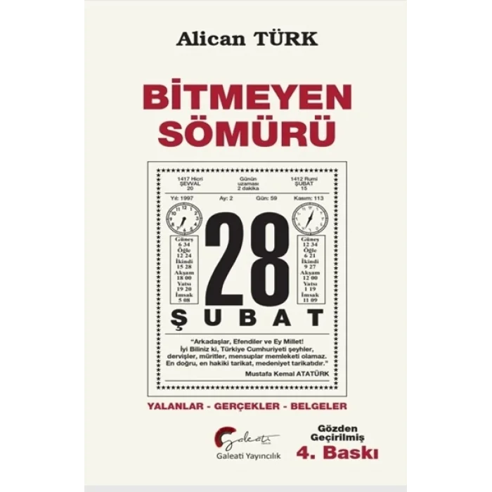 Bitmeyen Sömürü 28 Şubat Yalanlar-Gerçekler-Belgeler