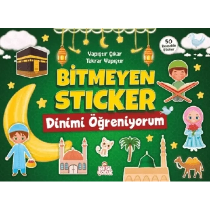 Bitmeyen Sticker - Dinimi Öğreniyorum