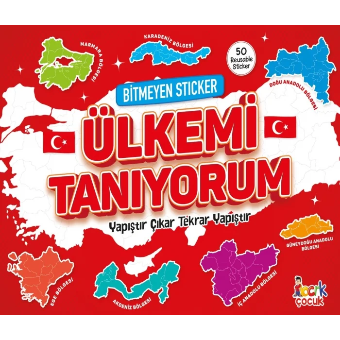 Bitmeyen Sticker Ülkemi Tanıyorum