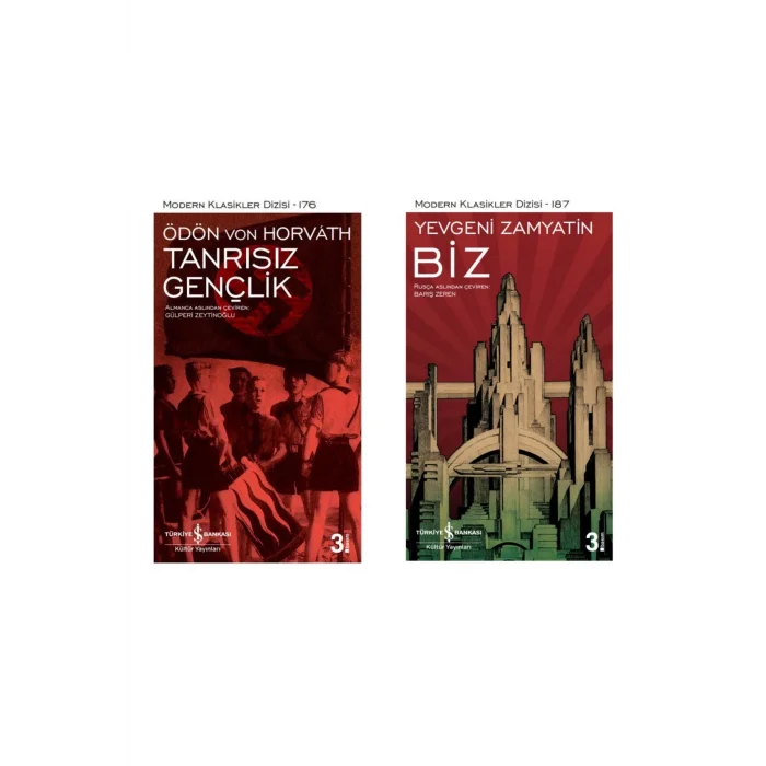 Biz + Tanrısız Gençlik- 2 Kitap Set - Iş Bankası Özel Set Biz Kitabı