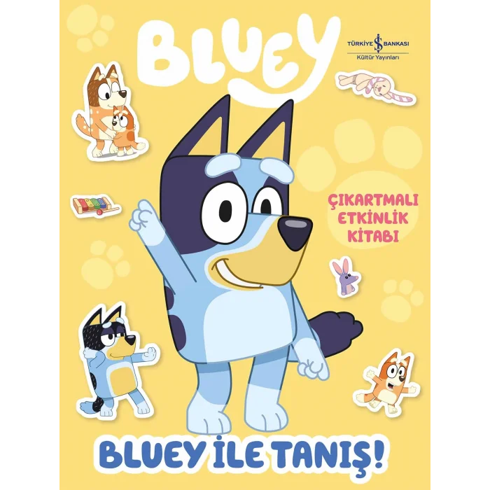 Bluey ile Tanış – Çıkartmalı Etkinlik Kitabı