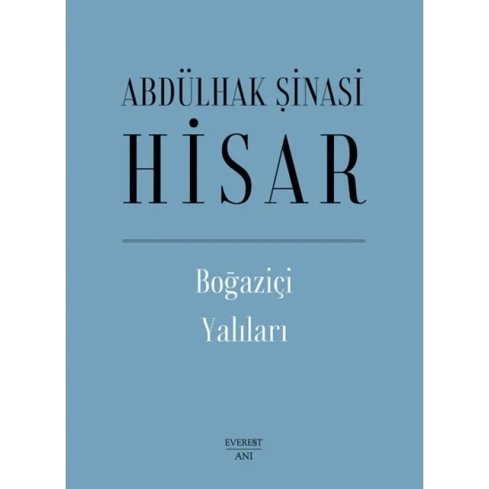 Boğaziçi  Yalıları (Ciltli)