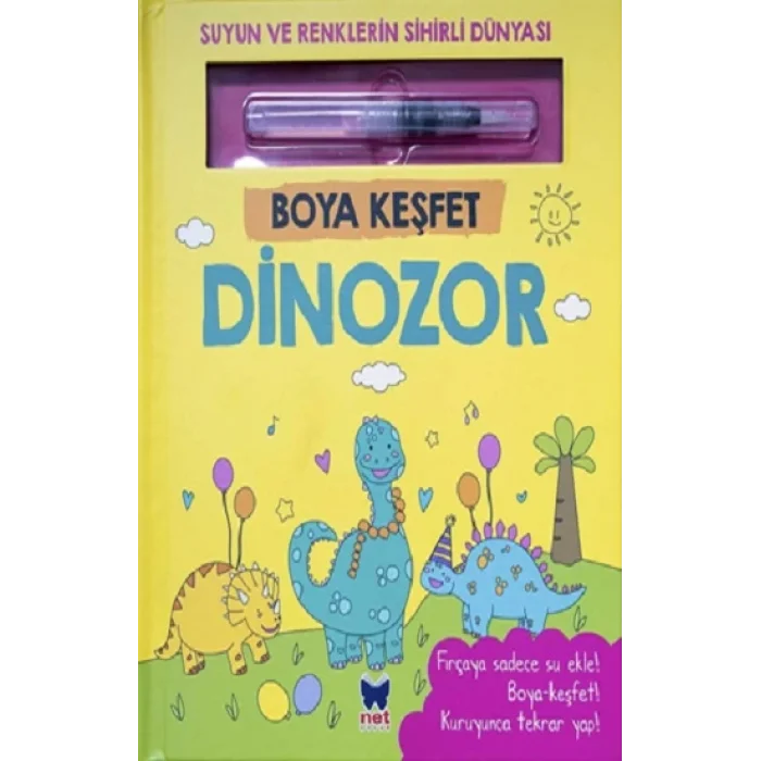 Boya Keşfet-Dinozor