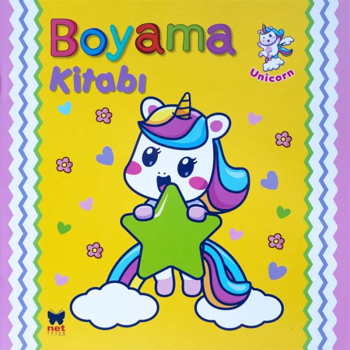 Boyama Kitabı Boya - Kopart - Unicorn