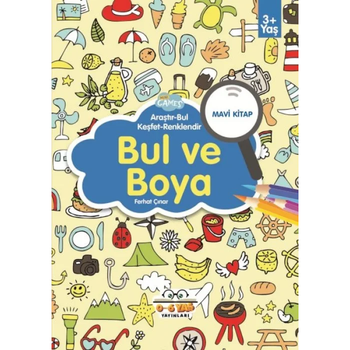 Bul ve Boya Mavi Kitap