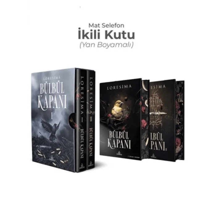 Bülbül Kapanı İkili Kutu - Yan Boyamalı (Ciltli)