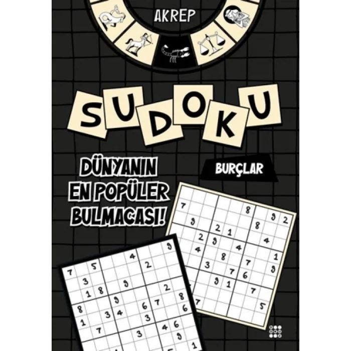 Burçlar Sudoku - Akrep (Kalem Hediyeli)
