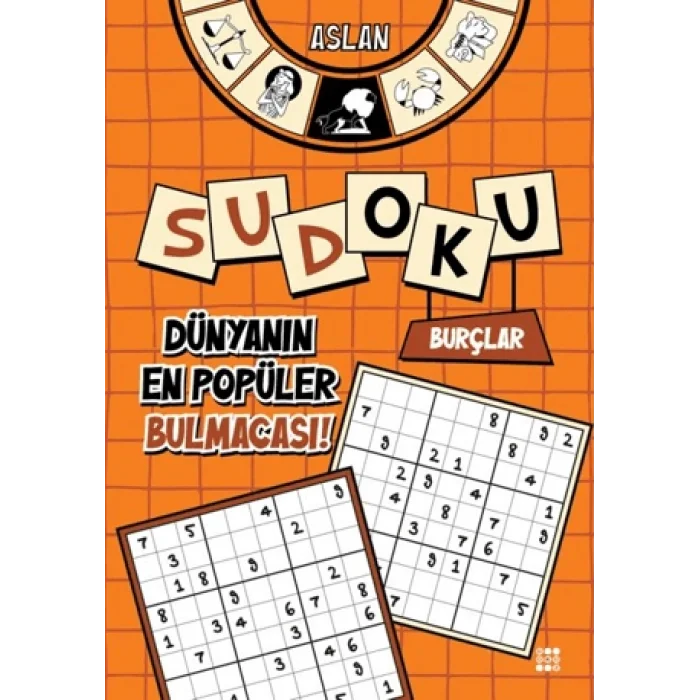 Burçlar Sudoku - Aslan (Kalem Hediyeli)