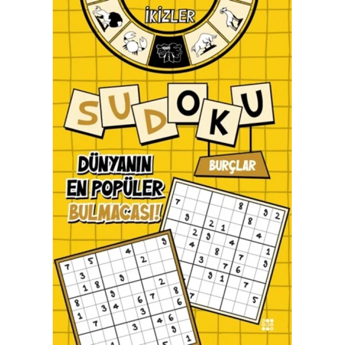 Burçlar Sudoku - İkizler (Kalem Hediyeli)