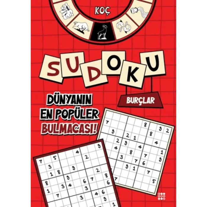 Burçlar Sudoku - Koç (Kalem Hediyeli)