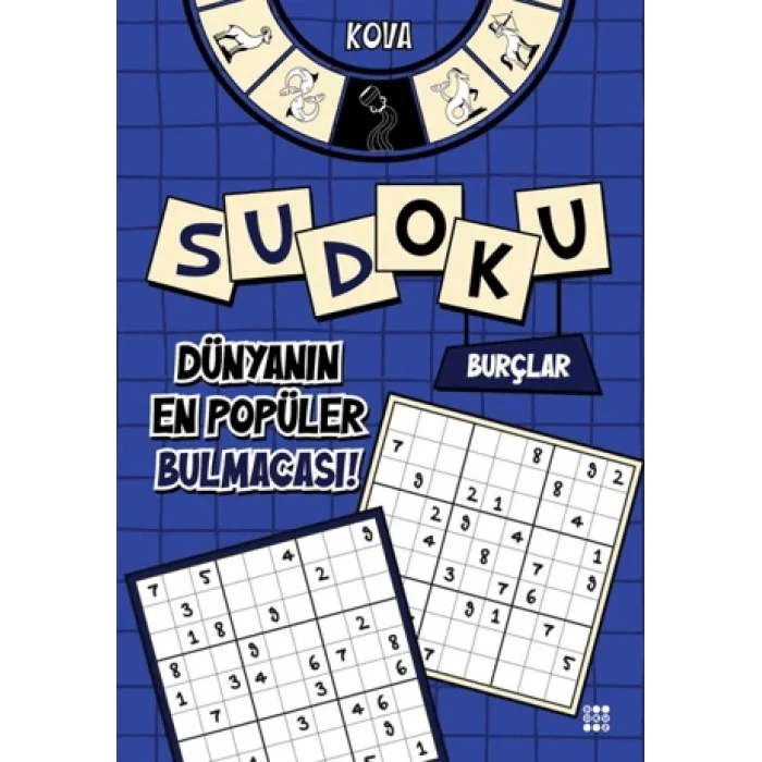 Burçlar Sudoku - Kova (Kalem Hediyeli)