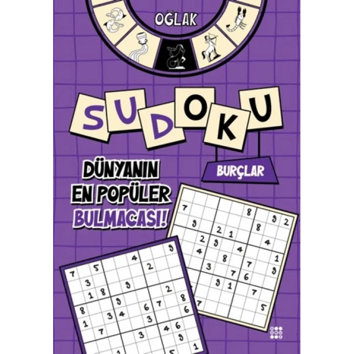 Burçlar Sudoku - Oğlak (Kalem Hediyeli)