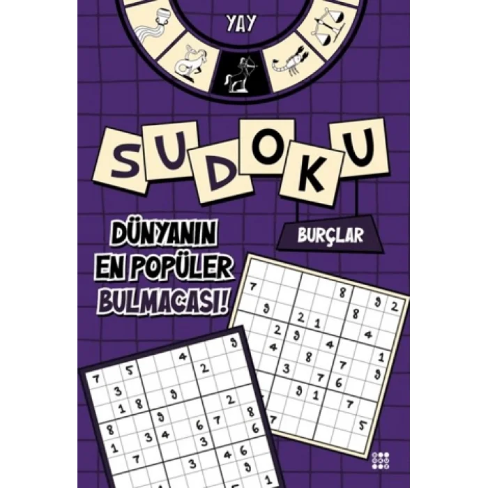 Burçlar Sudoku - Yay (Kalem Hediyeli)