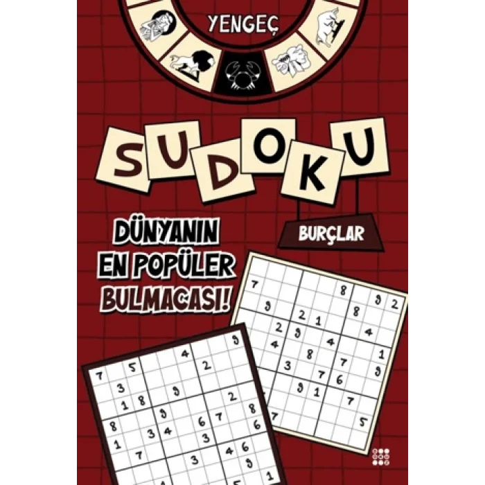 Burçlar Sudoku - Yengeç (Kalem Hediyeli)