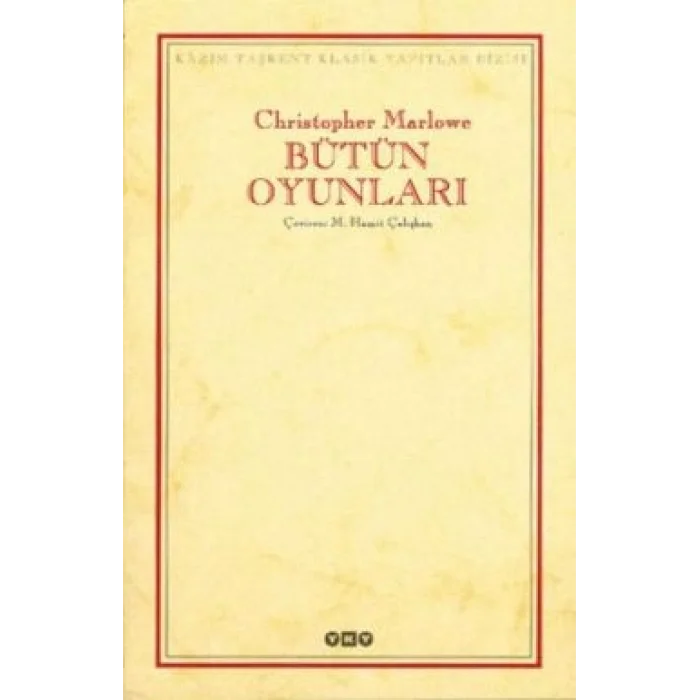 Bütün Oyunları - Marlowe