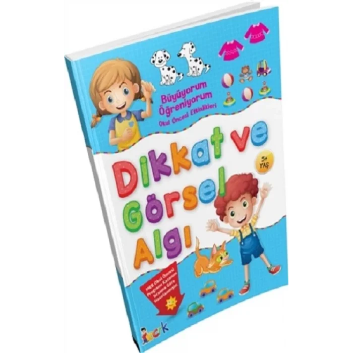 Büyüyorum Öğreniyorum Okul Öncesi Etkinlikleri Dikkat ve Görsel Algı