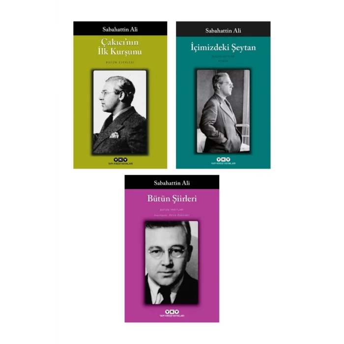 Çakıcının Ilk Kurşunu + Içimizdeki Şeytan + Bütün Şiirleri- 3 Kitap Set - Iş Bankası Özel Set