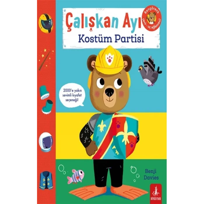 Çalışkan Ayı Kostüm Partisi (Ciltli Hareketli Kitap)