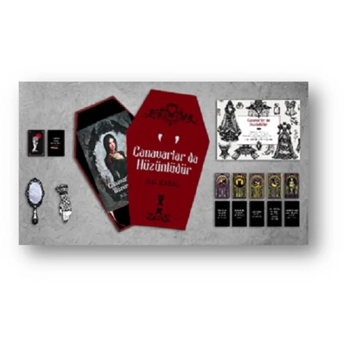 Canavarların da Kalbi Varmış 2: Canavarlar da Hüzünlüdür (Ciltli - Kutulu)