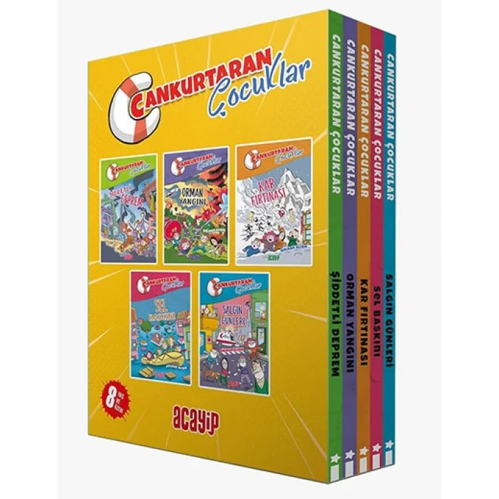 Cankurtaran Çocuklar Kutulu 5 Kitap