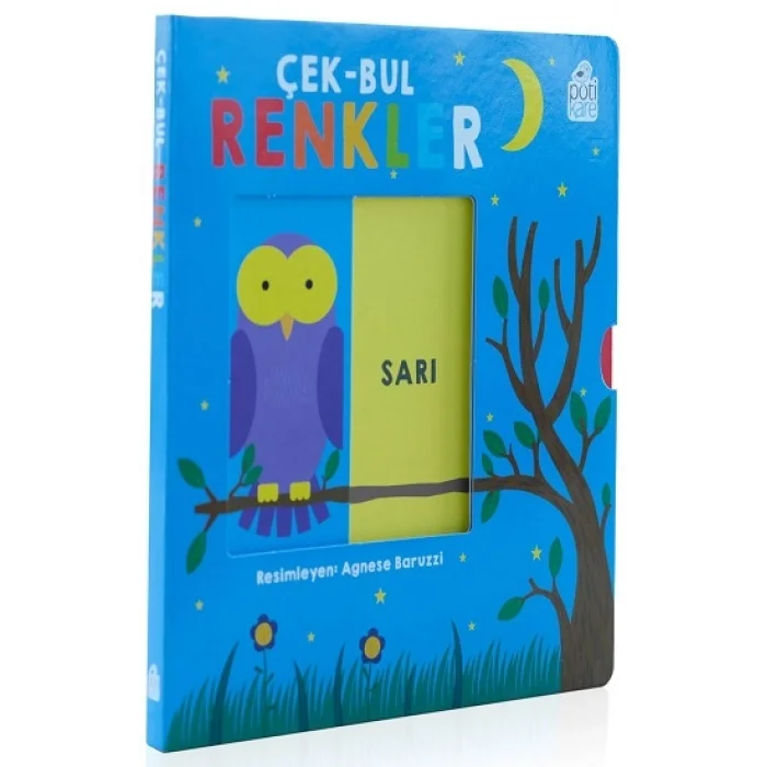 Çek-Bul Renkler Hareketli Kitaplar (Sıvama cilt)