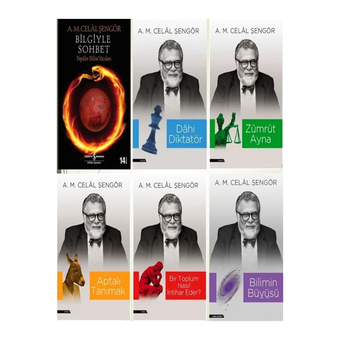 Celal Şengör Bilgiyle Sohbet Tüm Kitapları 6 Kitap Set