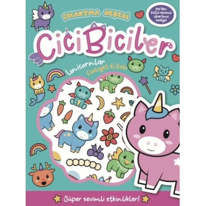 Cicibiciler Unicornlar Faaliyet Kitabı