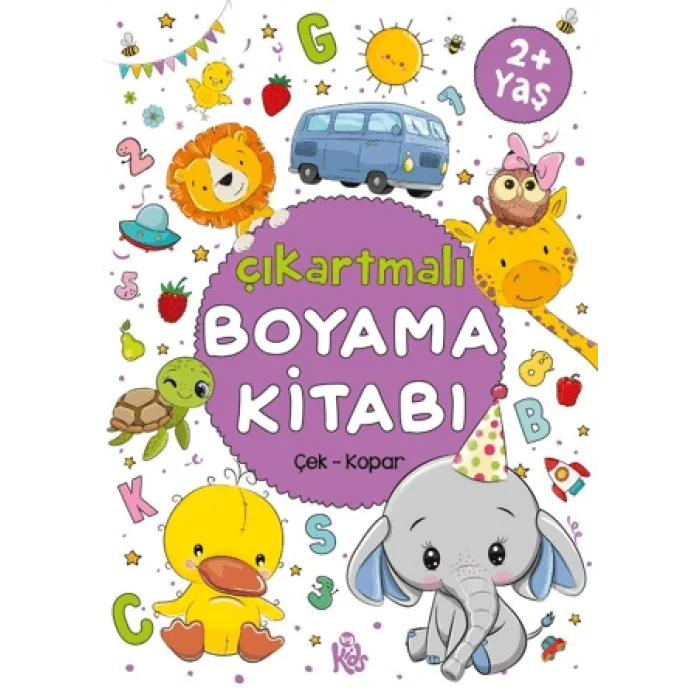 Çıkartmalı Boyama Kitabı 2 Yaş+
