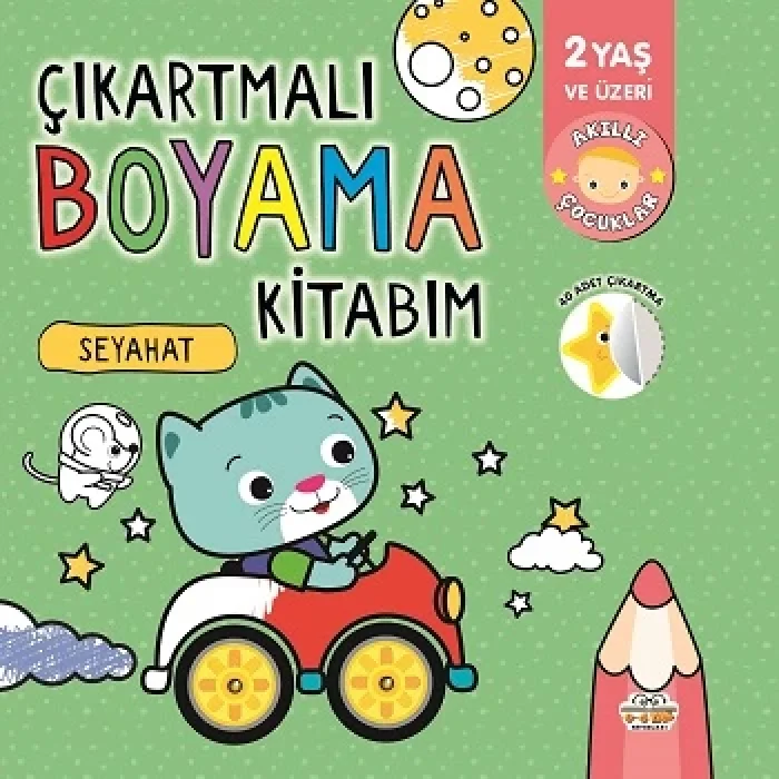 Çıkartmalı Boyama Kitabım-Seyahat