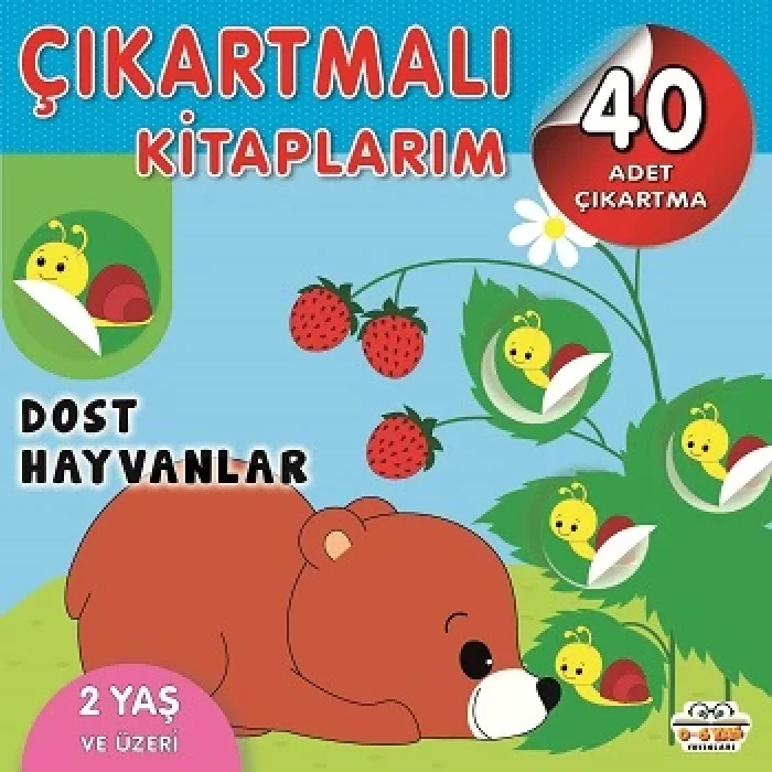 Çıkartmalı Kitaplarım - Dost Hayvanlar