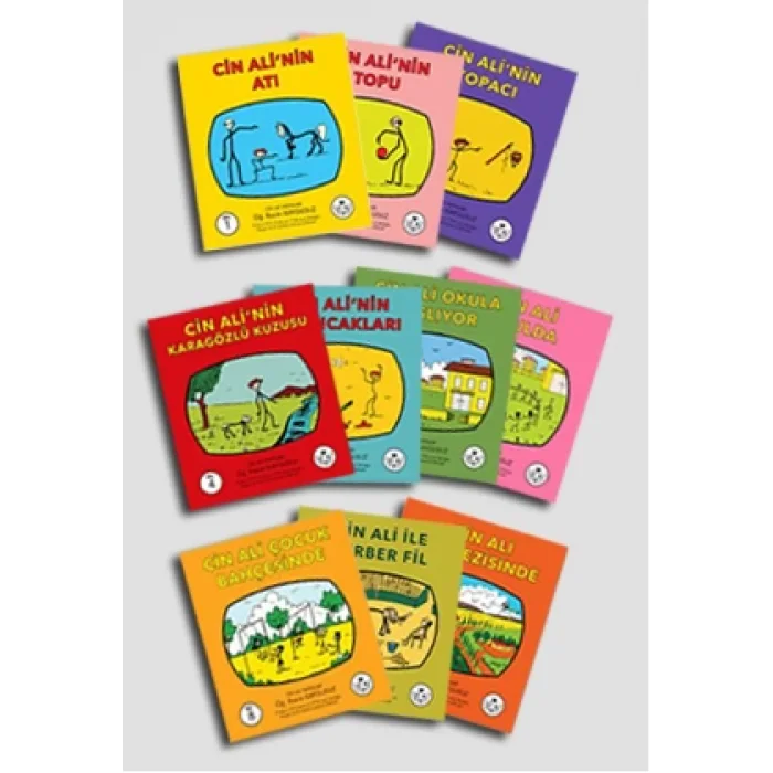 Cin Ali Kitap Seti (10 Kitap Takım)