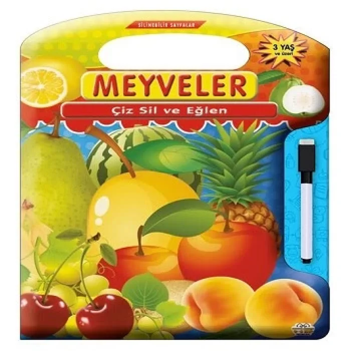 Çiz Sil Eğlen Meyveler