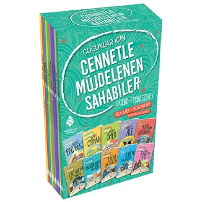 Çocuklar İçin Cennetle Müjdelenen Sahabiler Seti (10 Kitap Takım)