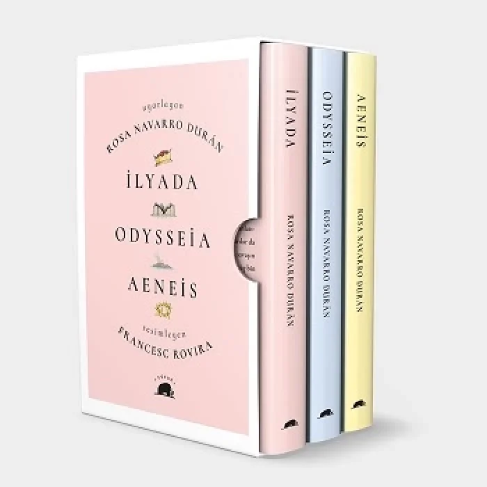 Çocuklar İçin Destanlar: İlyada - Odysseia - Aeneis (3 Kitap Takım)