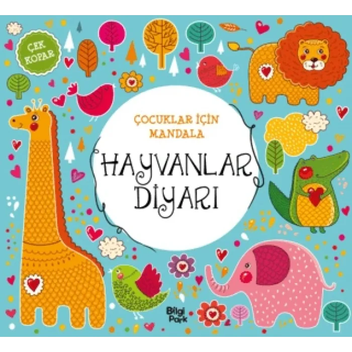 Çocuklar İçin Mandala - Hayvanlar Diyarı