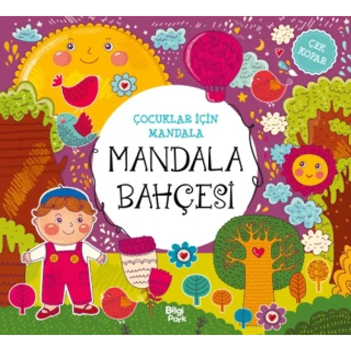 Çocuklar İçin Mandala - Mandala Bahçesi