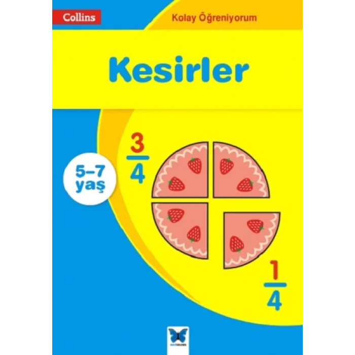 Collins Kolay Öğreniyorum Serisi - Kesirler (5-7 Yaş)