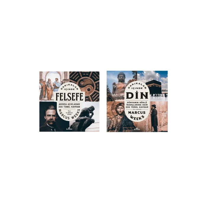 Dakikalar Içinde Felsefe + Dakikalar Içinde Din- 2 Kitap Set - Iş Bankası Özel Set Dakikalar Içinde