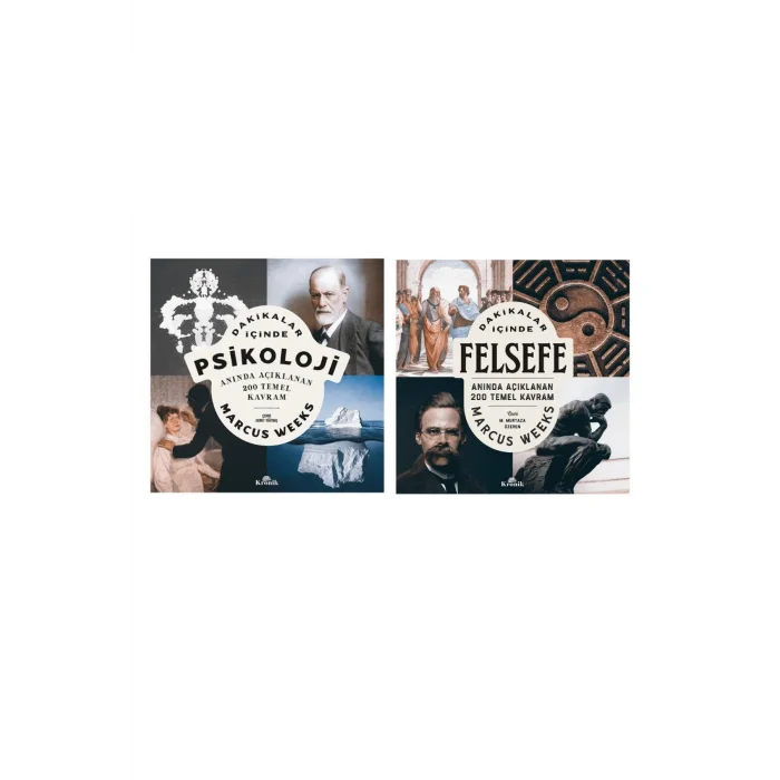 Dakikalar Içinde Psikoloji + Dakikalar Içinde Felsefe- 2 Kitap Set - Iş Bankası Özel Set Dakikalar I