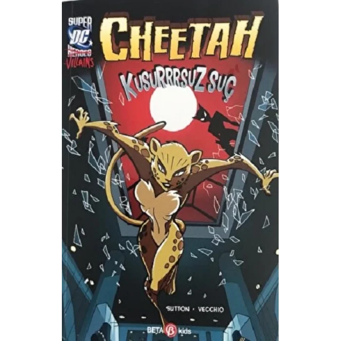 DC SUPER VILLAINS CHEETAH KUSURRRSUZ SUÇ