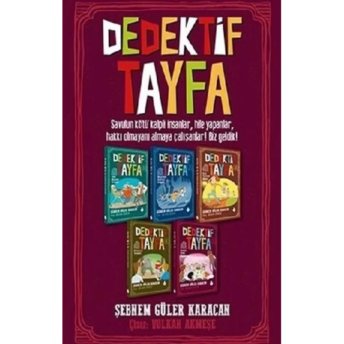 Dedektif Tayfa Seti (5 Kitap Takım)
