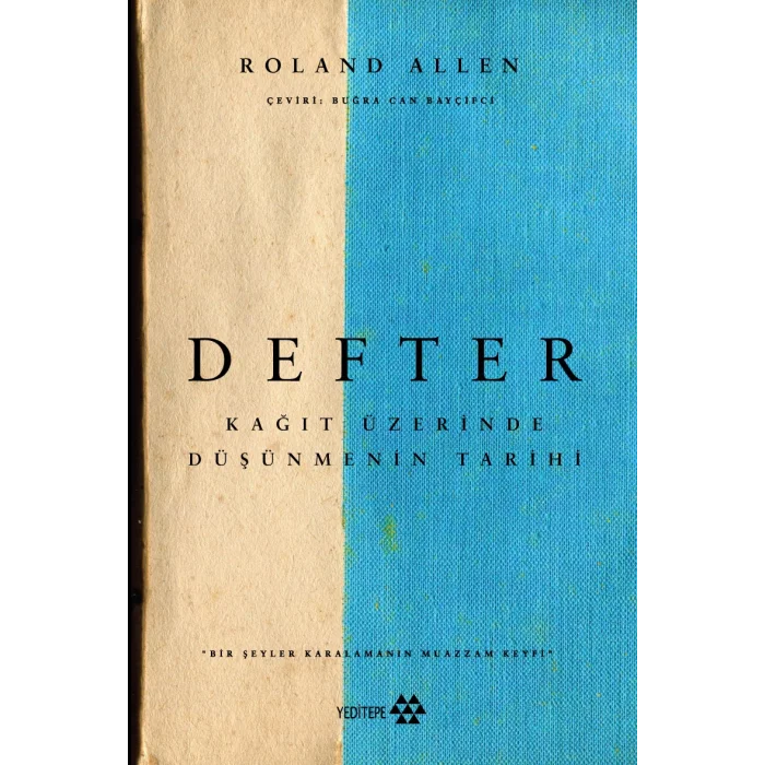 Defter - Kağıt Üzerinde Düşünmenin Tarihi