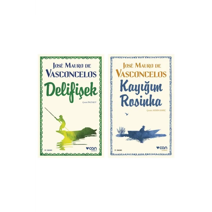 Delifişek + Kayığım Rosinha- 2 Kitap Set - Iş Bankası Özel Set Delifişek Kitabı
