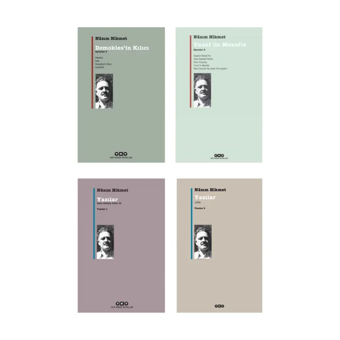 Demoklesin Kılıcı + Yusuf Ile Menofis + Yazılar (1936) 4 + Yazılar 1- 4 Kitap Set