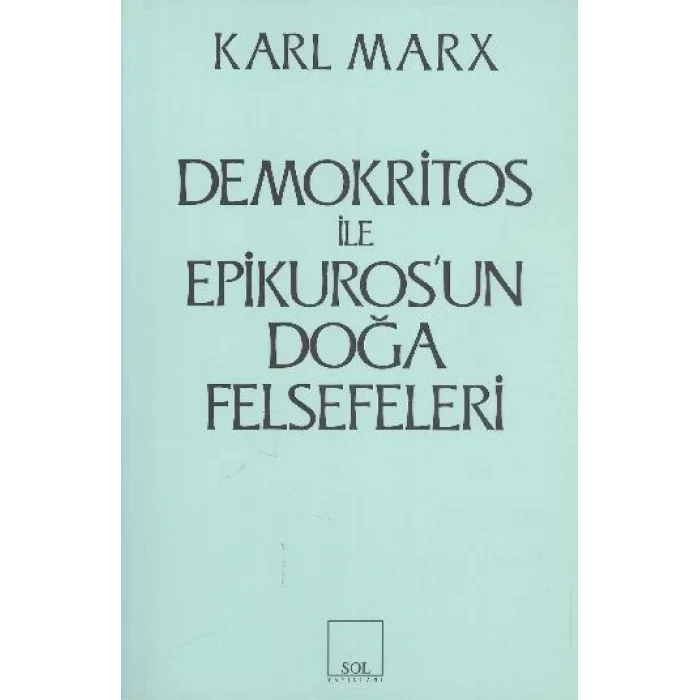 Demokritos ile Epikurosun Doğa Felsefeleri