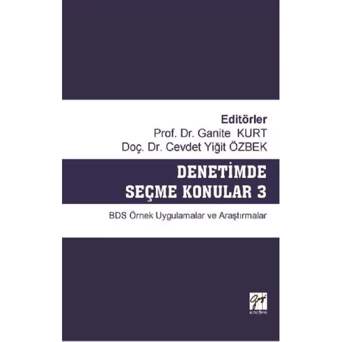 Denetimde Seçme Konular 3