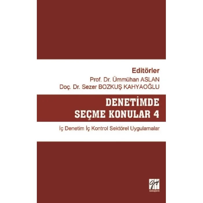 Denetimde Seçme Konular 4