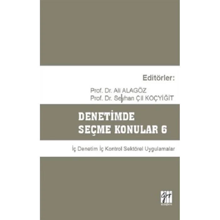 Denetimde Seçme Konular 6