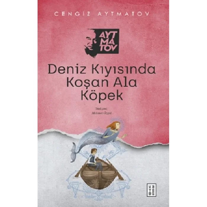 Deniz Kıyısında Koşan Ala Köpek